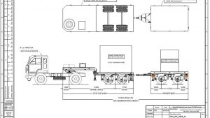 RADAR, Antenna _ Cabinet Transport Trailer